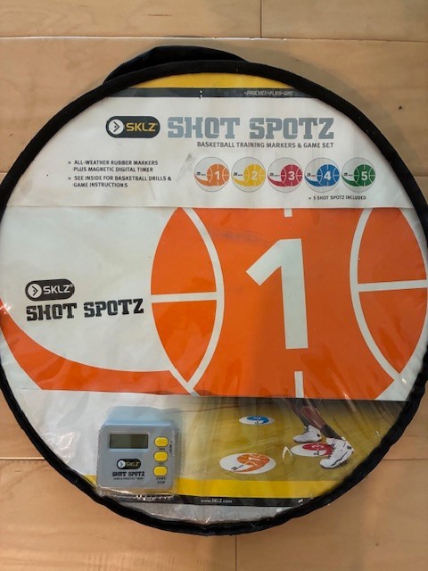 SKLZ Shot Spotz Basketball Training Set w/ Digital Timer – New