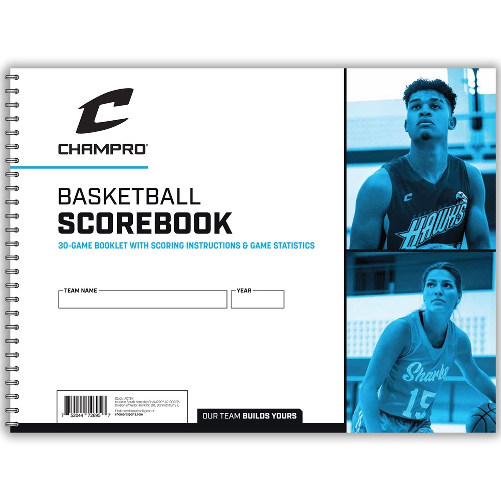 Champro Unisex A07BK Basketball Score Book