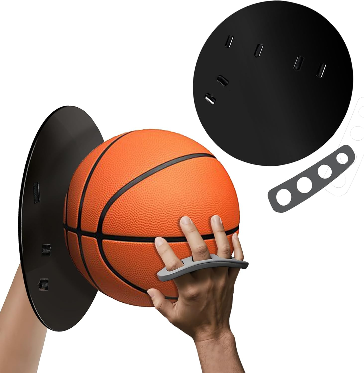 Basketball Shooting Trainer – Adjustable Hand Placement Corrector Eliminate Off-
