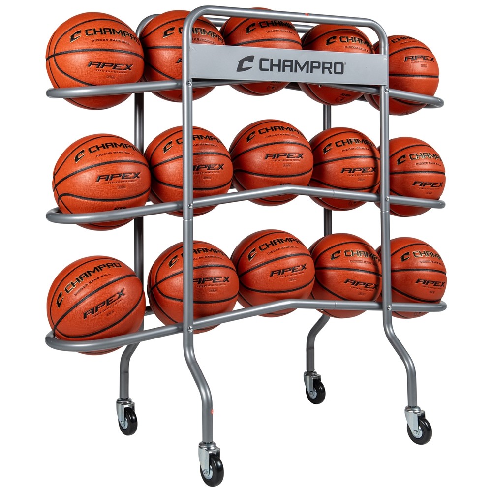 Champro Unisex BR20 15 Ball Professional Ball Rack